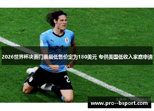 2026世界杯决赛门票最低售价定为180美元 专供美国低收入家庭申请 2026世界杯决赛门票最低售价定为180美元 专供美国低收入家庭申请